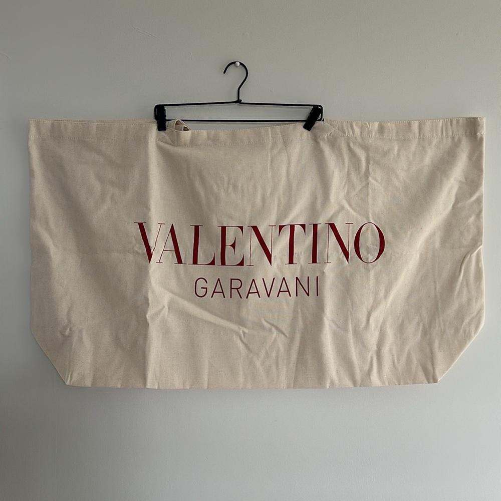 Authentic Empty Valentino Canvas Bag